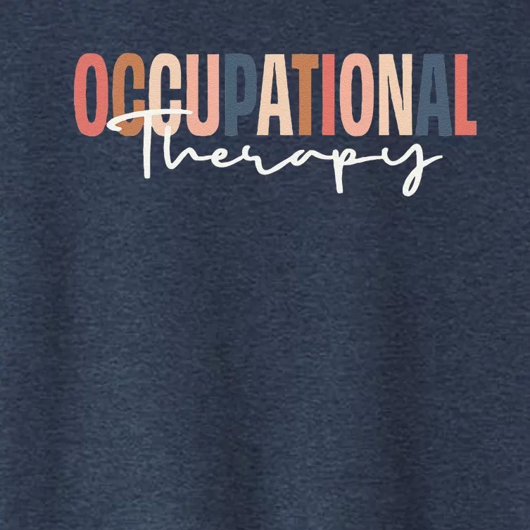 Occupational Therapy Ot Therapist Women's Crop Top Tee