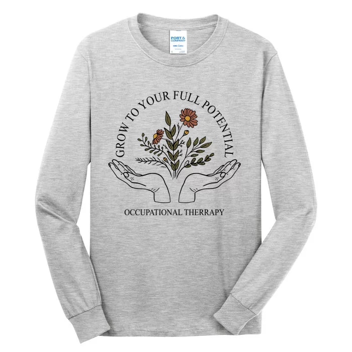 Occupational Therapy Ot Graduation Gift Therapist Lover Gift Tall Long Sleeve T-Shirt