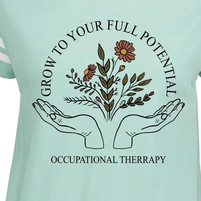 Occupational Therapy Ot Graduation Gift Therapist Lover Gift Enza Ladies Jersey Football T-Shirt