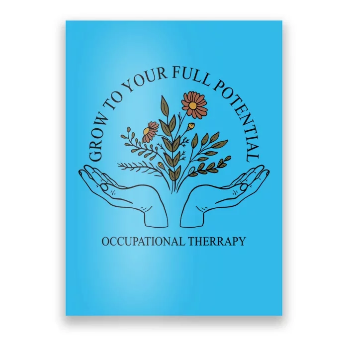 Occupational Therapy Ot Graduation Gift Therapist Lover Gift Poster