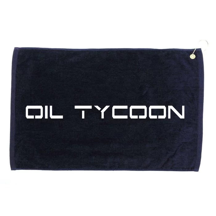 Oil Tycoon Grommeted Golf Towel