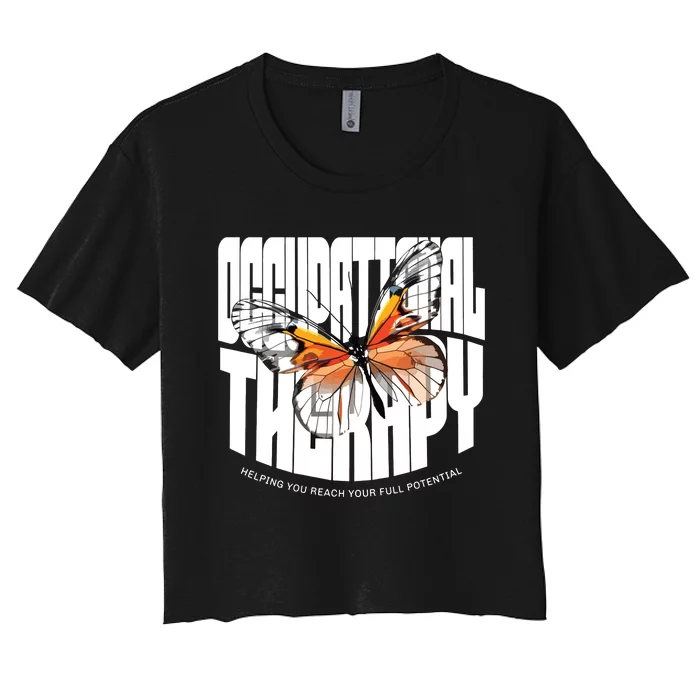 Occupational Therapy Women's Crop Top Tee