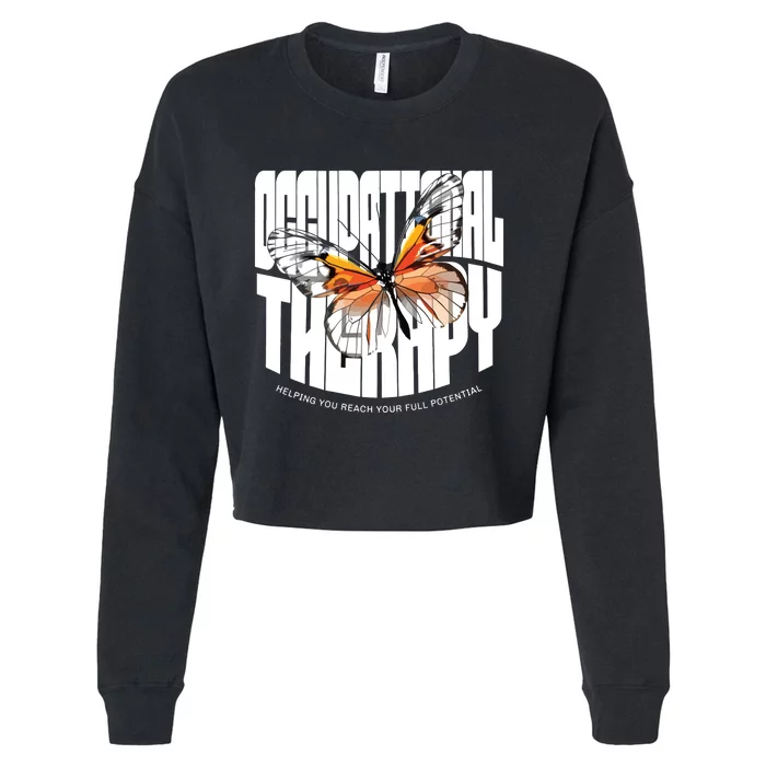 Occupational Therapy Cropped Pullover Crew