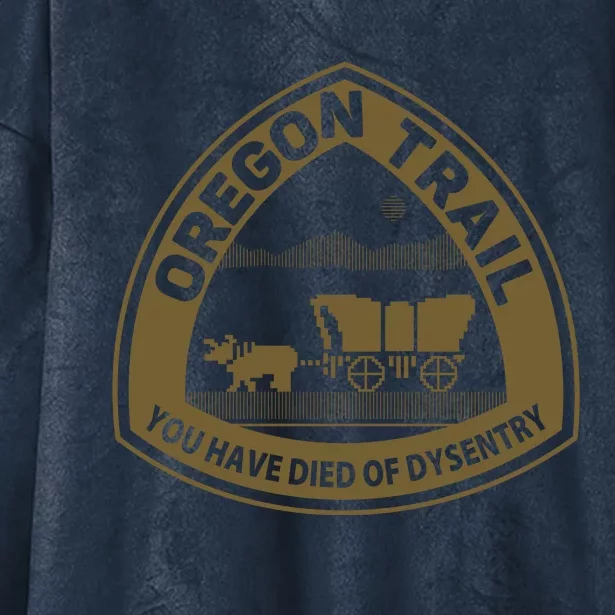 Oregon Trail Hooded Wearable Blanket