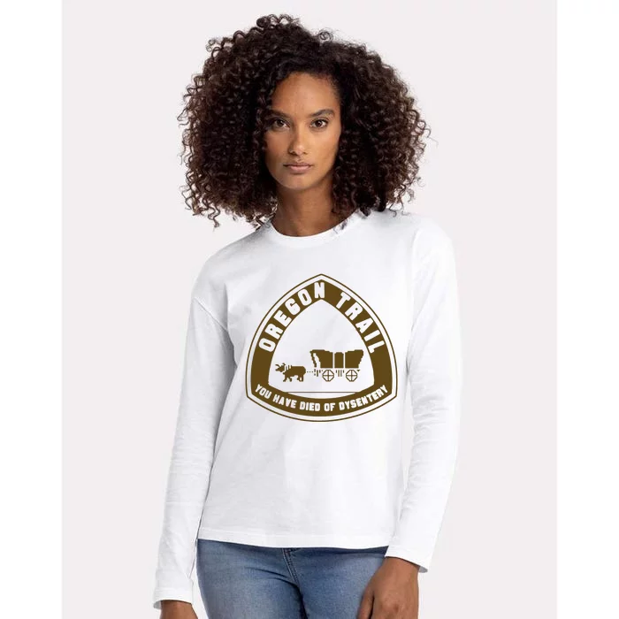 Oregon Trail Womens Cotton Relaxed Long Sleeve T-Shirt