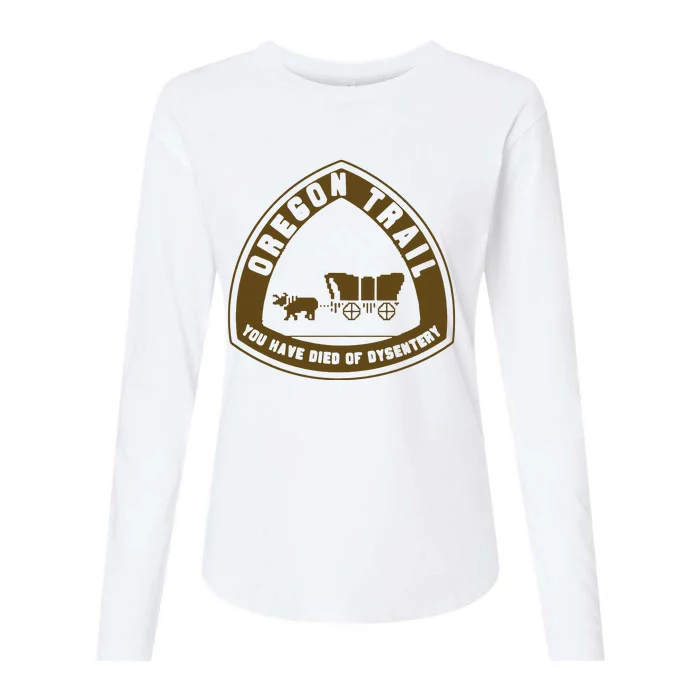 Oregon Trail Womens Cotton Relaxed Long Sleeve T-Shirt