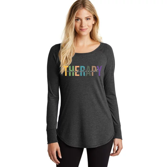 Occupational Therapy Women's Perfect Tri Tunic Long Sleeve Shirt