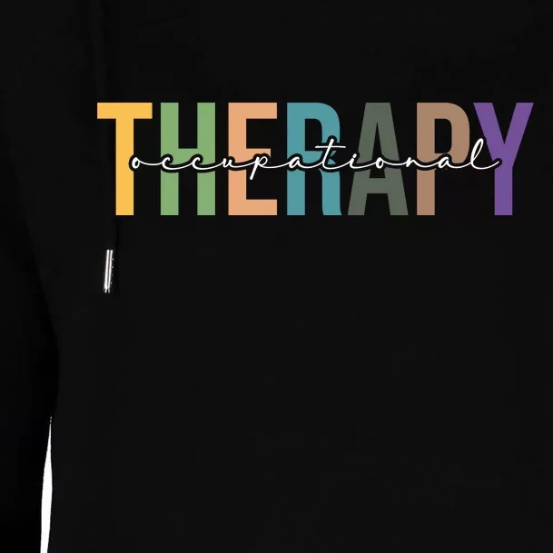 Occupational Therapy Womens Funnel Neck Pullover Hood