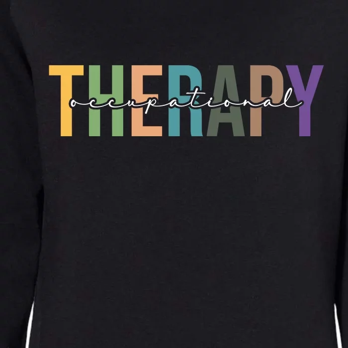 Occupational Therapy Womens California Wash Sweatshirt