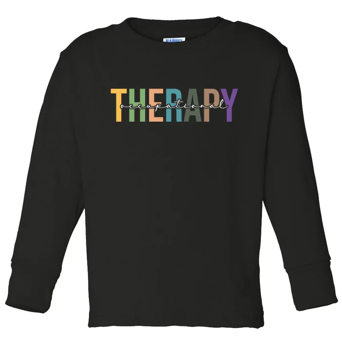 Occupational Therapy Toddler Long Sleeve Shirt