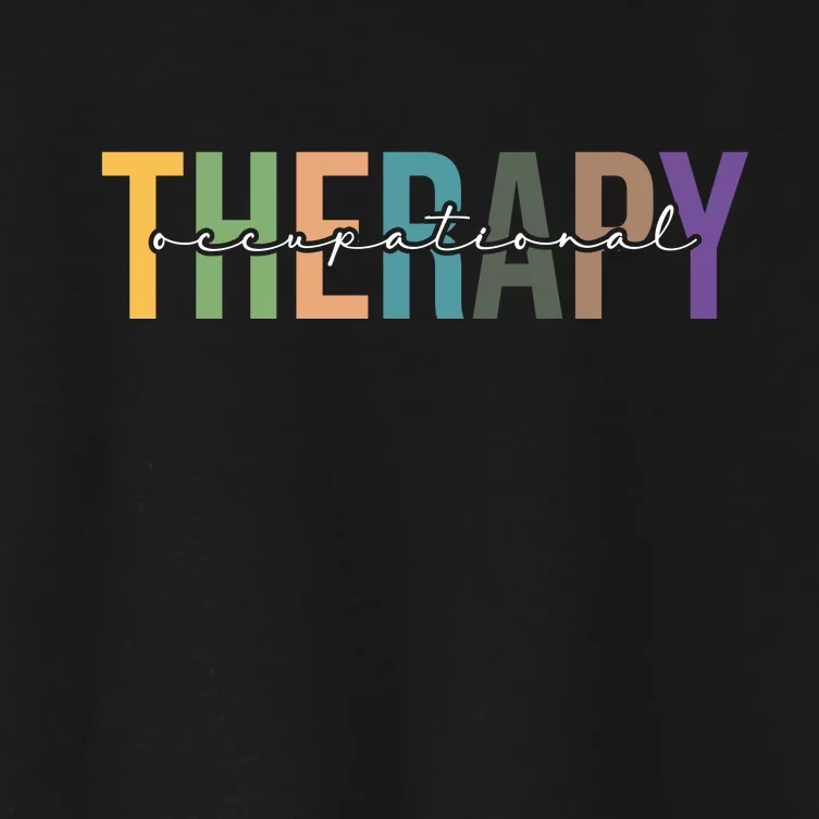 Occupational Therapy Women's Crop Top Tee