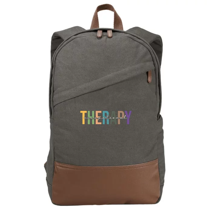 Occupational Therapy Cotton Canvas Backpack