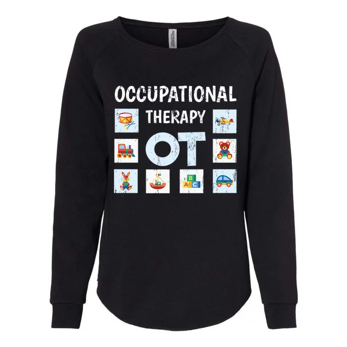 Occupational Therapy Ot Exercise Occupational Therapist Meaningful Gift Womens California Wash Sweatshirt