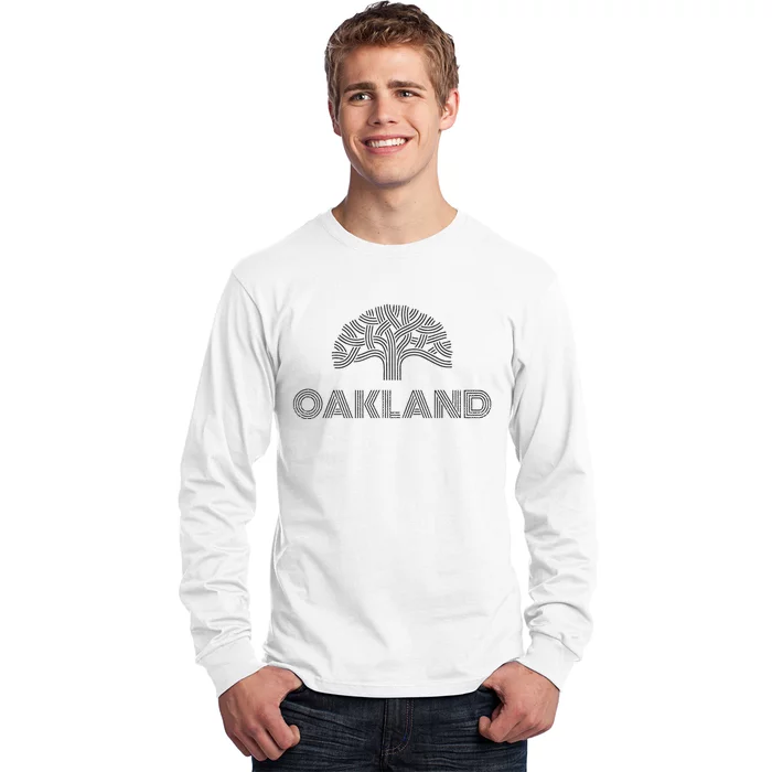 Oak Tree Outfit Souvenir Oakland Long Sleeve Shirt