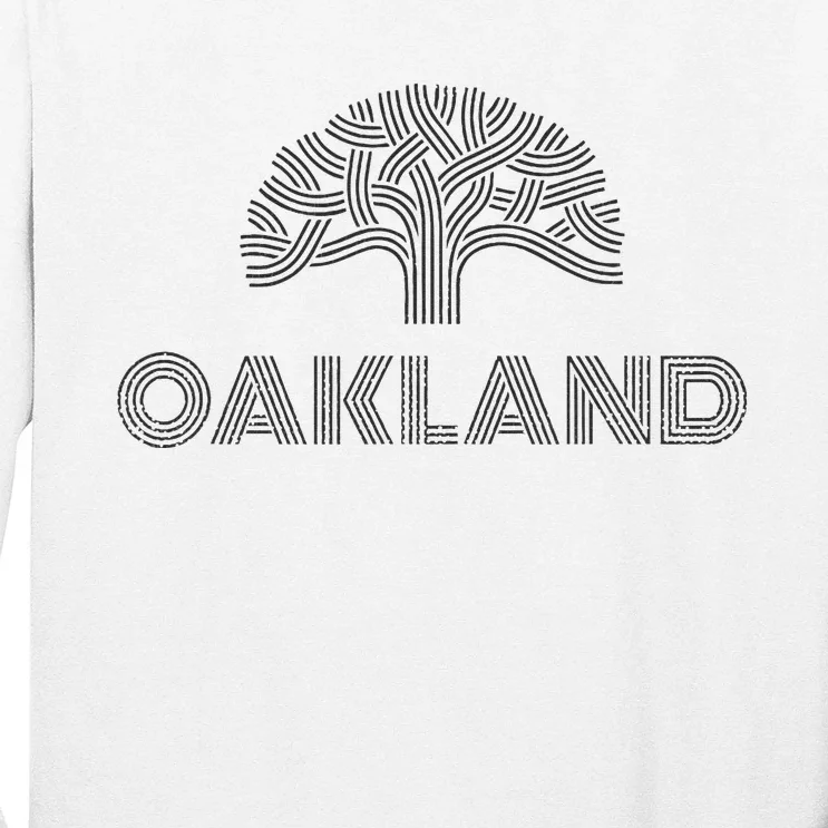 Oak Tree Outfit Souvenir Oakland Long Sleeve Shirt