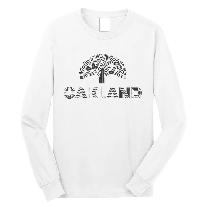 Oak Tree Outfit Souvenir Oakland Long Sleeve Shirt