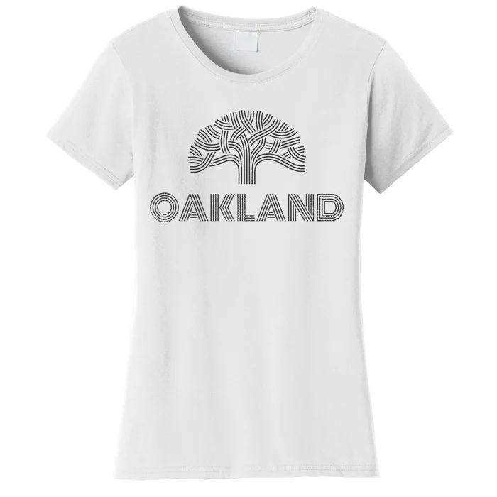 Oak Tree Outfit Souvenir Oakland Women's T-Shirt