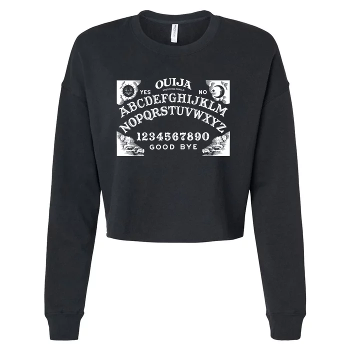 Ouija The Original Ouija Board Cropped Pullover Crew