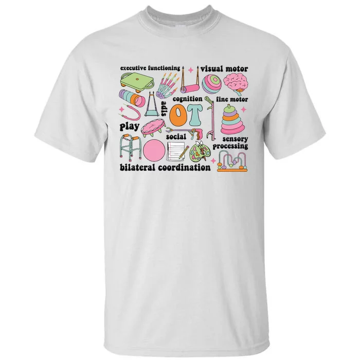 Occupational Therapy OT COTA Tall T-Shirt