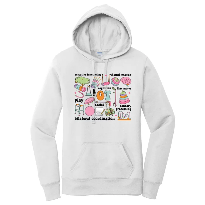 Occupational Therapy OT COTA Women's Pullover Hoodie