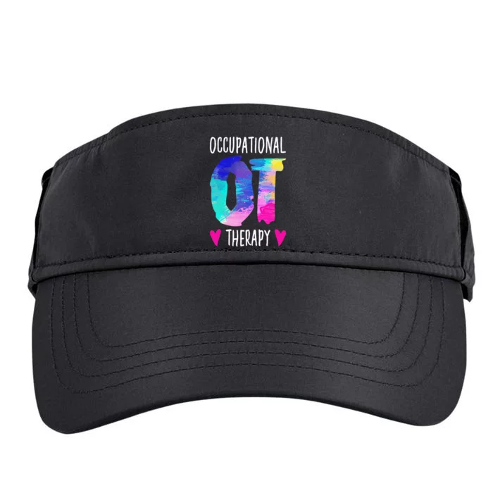 Occupational Therapist OTA Colorful Occupational Therapy Adult Drive Performance Visor