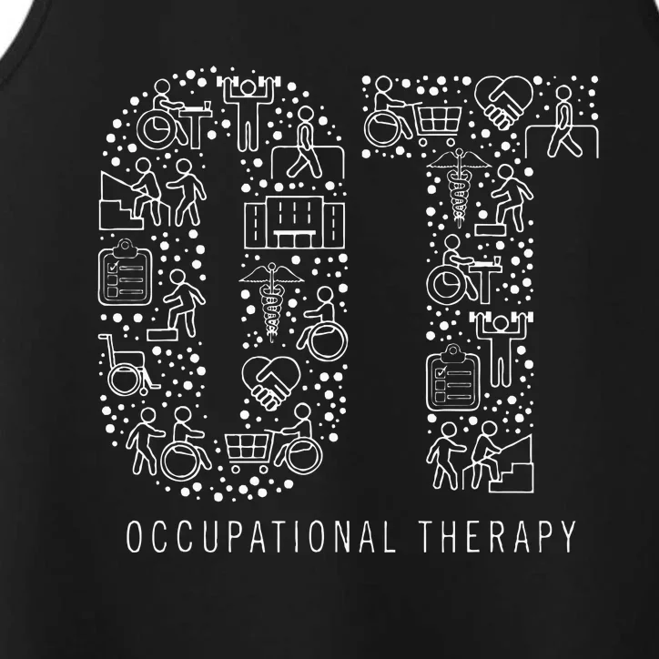 Occupational Therapy Ot Month Therapist Gift Performance Tank