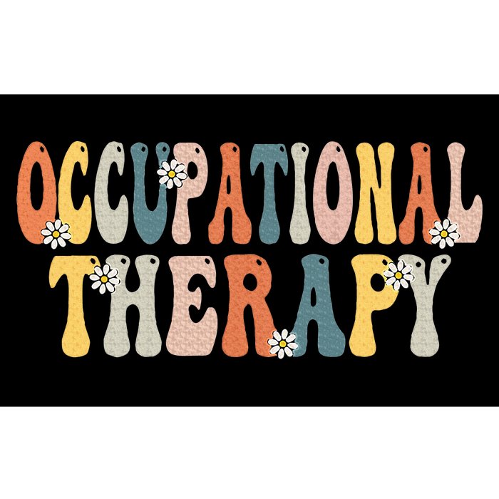 Occupational Therapy Ot Therapist Ot Month Groovy Retro Bumper Sticker