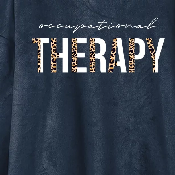 Occupational Therapist Ot Occupational Therapy Great Gift Hooded Wearable Blanket