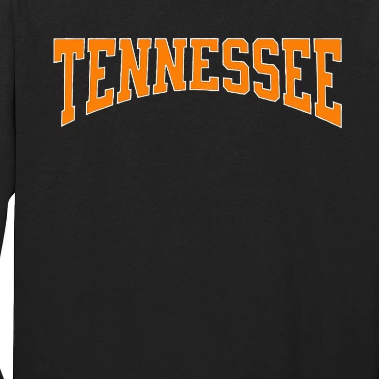 Orange Tennessee Long Sleeve Shirt