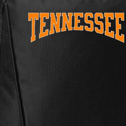 Orange Tennessee City Backpack