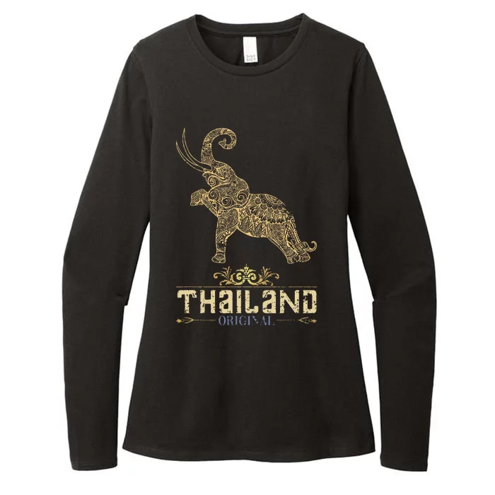 Original Thailand Womens CVC Long Sleeve Shirt