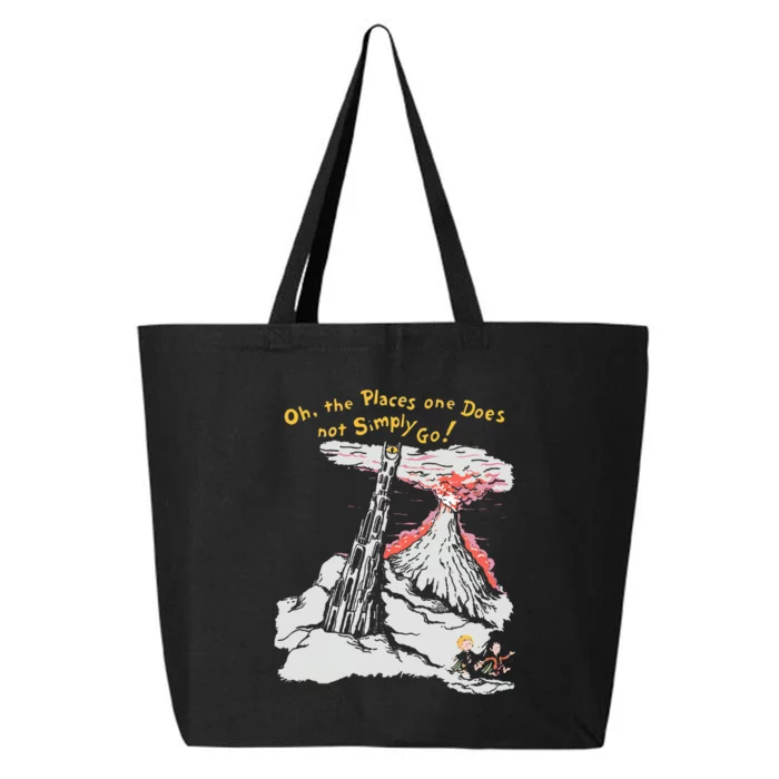 Oh The Places One Does Not Simply Go! 25L Jumbo Tote