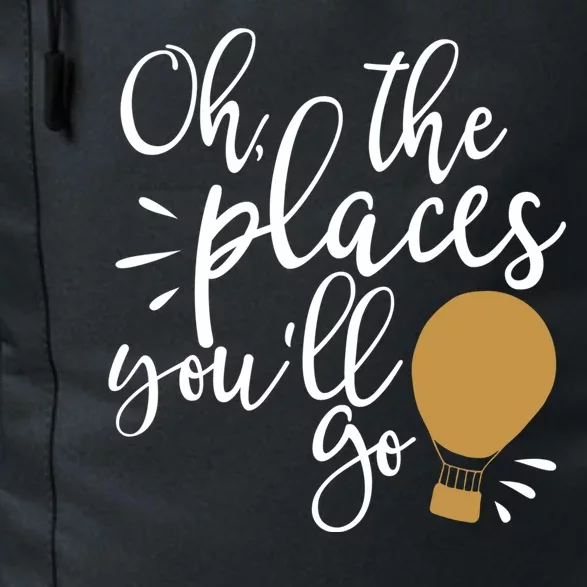 Oh The Places You'll Go Thinking Lightbulb Daily Commute Backpack