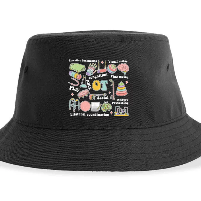 Occupational Therapy Pediatric Therapist OT Month Sustainable Bucket Hat