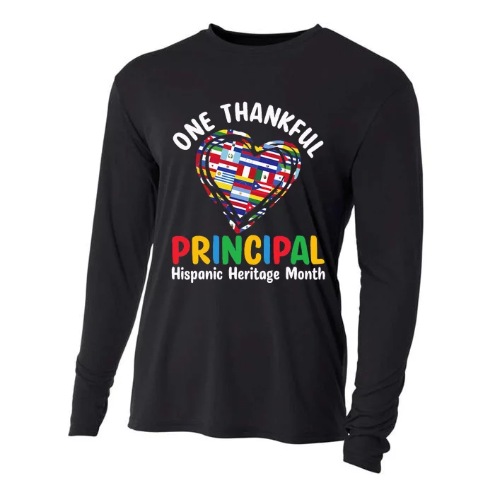 One Thankful Principal Hispanic Heritage Month Countries Cooling Performance Long Sleeve Crew