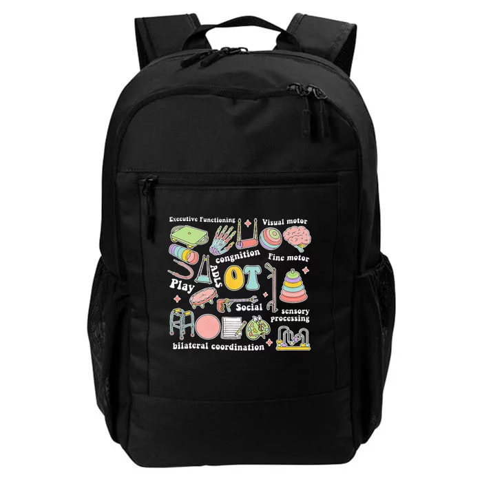 Occupational Therapy Pediatric Therapist Assistant OT Month Daily Commute Backpack