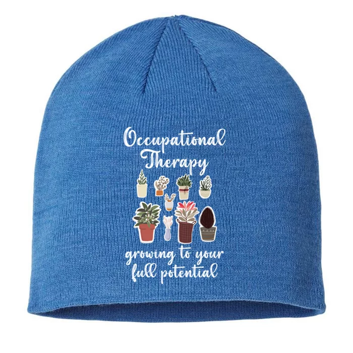 Occupational Therapy Pediatric Therapist Ot Month Cute Gift 8 1/2in Sustainable Knit Beanie