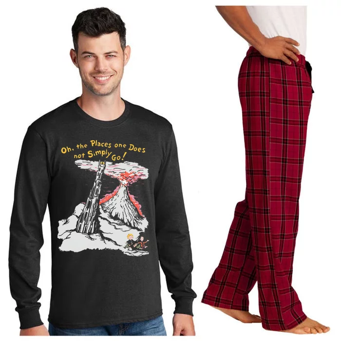 Oh The Places One Does Not Simply Go! Long Sleeve Pajama Set