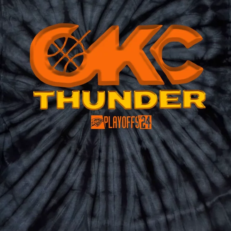 Okc Thunder Playoff 2024 Tie-Dye T-Shirt