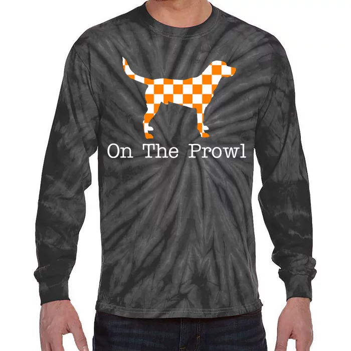 On The Prowl Gift For Animal Lover Tie-Dye Long Sleeve Shirt