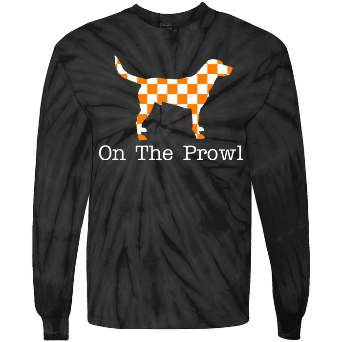 On The Prowl Gift For Animal Lover Tie-Dye Long Sleeve Shirt