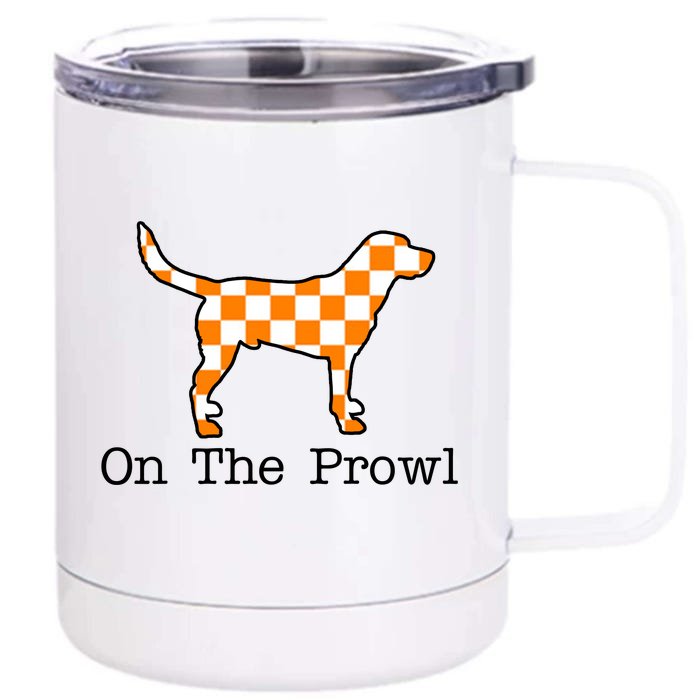 On The Prowl Gift For Animal Lover Front & Back 12oz Stainless Steel Tumbler Cup