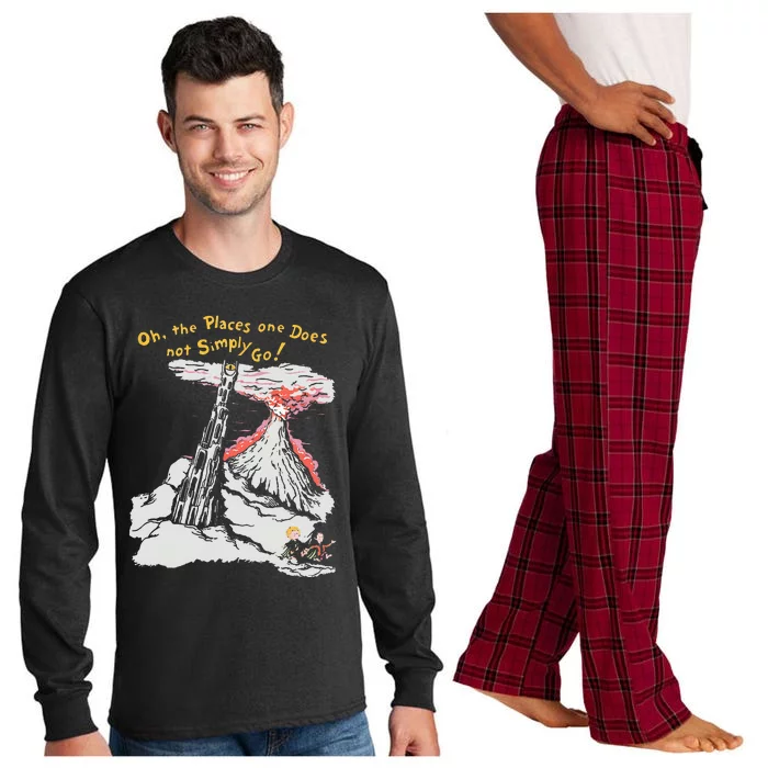 Oh The Places One Does Not Simply Go! Long Sleeve Pajama Set