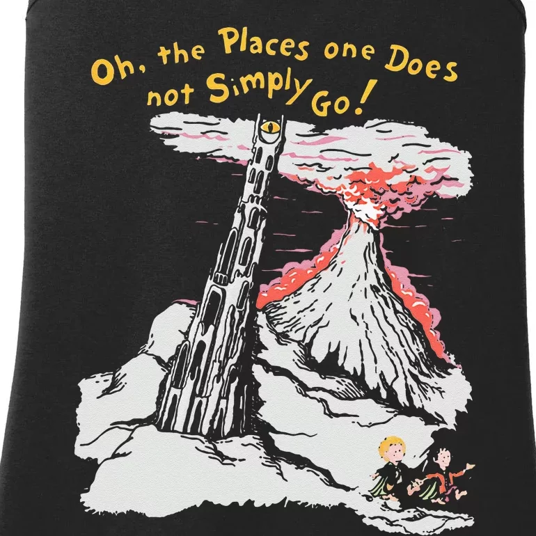 Oh The Places One Does Not Simply Go! Ladies Essential Tank