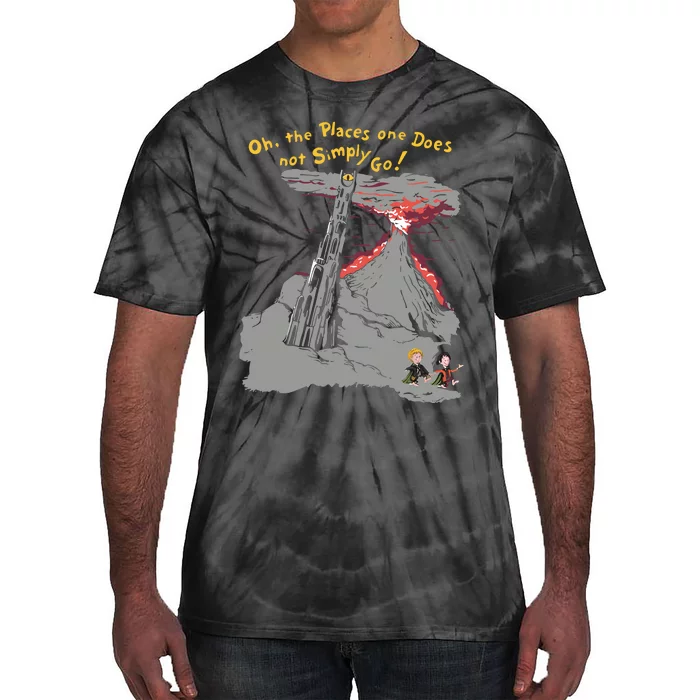 Oh The Places One Does Not Simply Go! Tie-Dye T-Shirt