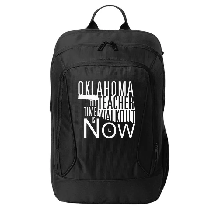 Oklahoma Teacher Protest City Backpack