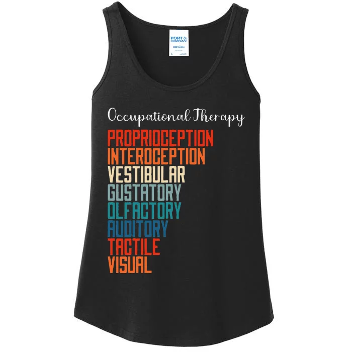 Occupational Therapist Pediatric OT Ladies Essential Tank