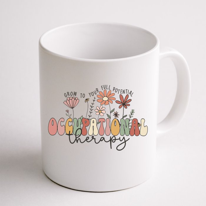 Occupational Therapy Pediatric Therapist OT Month Assistant Front & Back Coffee Mug