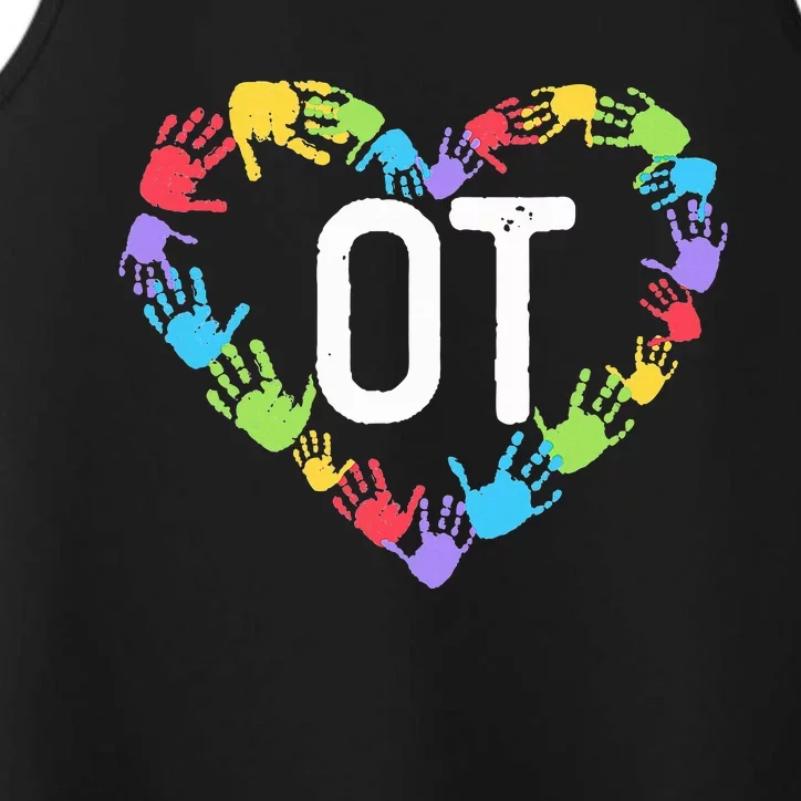 Occupational Therapy Pediatric Therapist Assistant OT Month Performance Tank