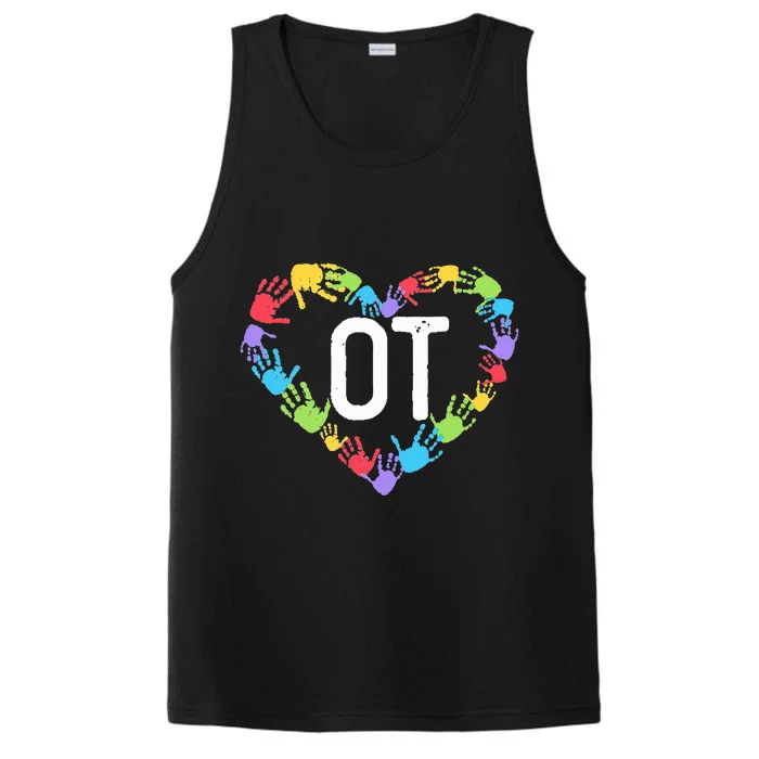 Occupational Therapy Pediatric Therapist Assistant OT Month Performance Tank